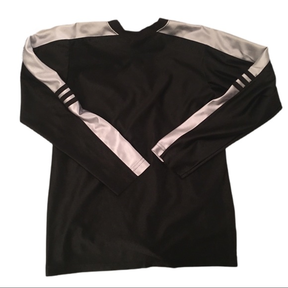 Adidas Black Jersey Shirt S - Picture 2 of 3